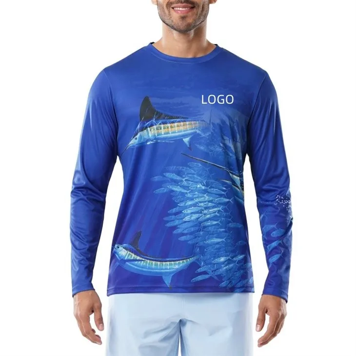 Custom Supplier Outdoor Camping Anti-uv Breathable Cooling Long Sleeve Hooded Fishing Shirt